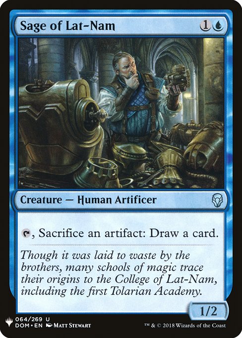 {T}, Sacrifice an artifact: Draw a card.