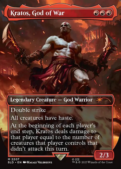 Kratos, God of War (Foil)