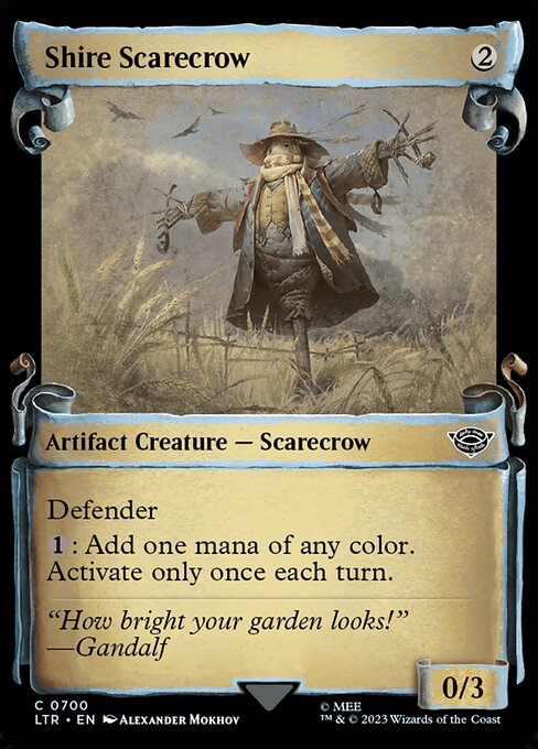Defender
{1}: Add one mana of any color. Activate only once each turn.