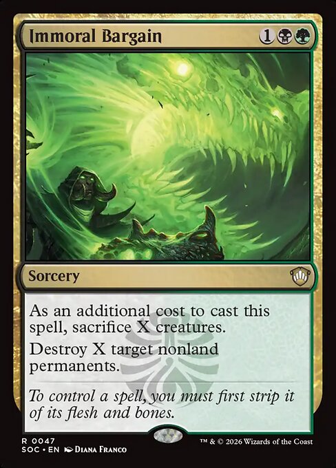 Immoral Bargain (Foil)