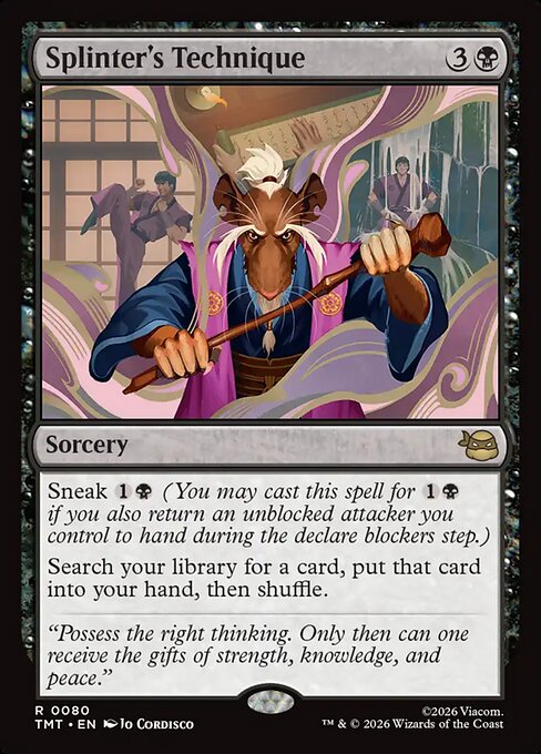 Splinter's Technique (Foil)