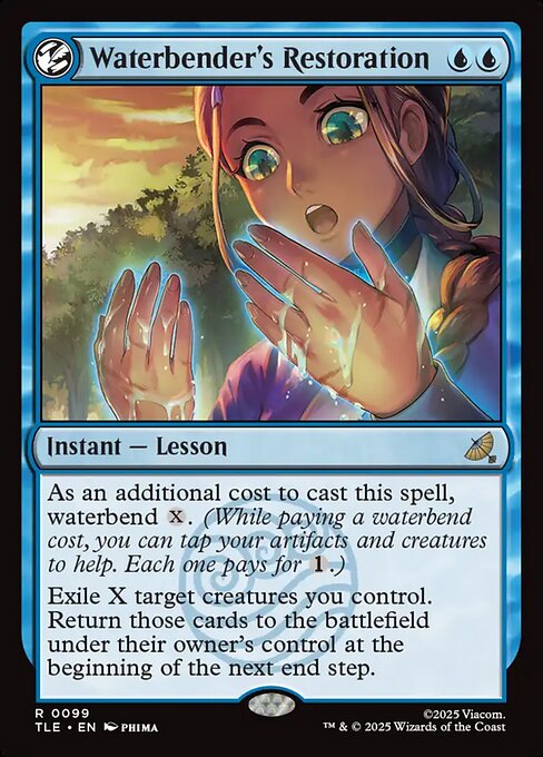 Waterbender's Restoration (Foil)