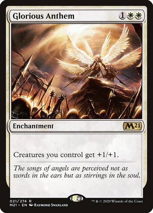 Creatures you control get +1/+1.