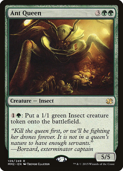 {1}{G}: Create a 1/1 green Insect creature token.