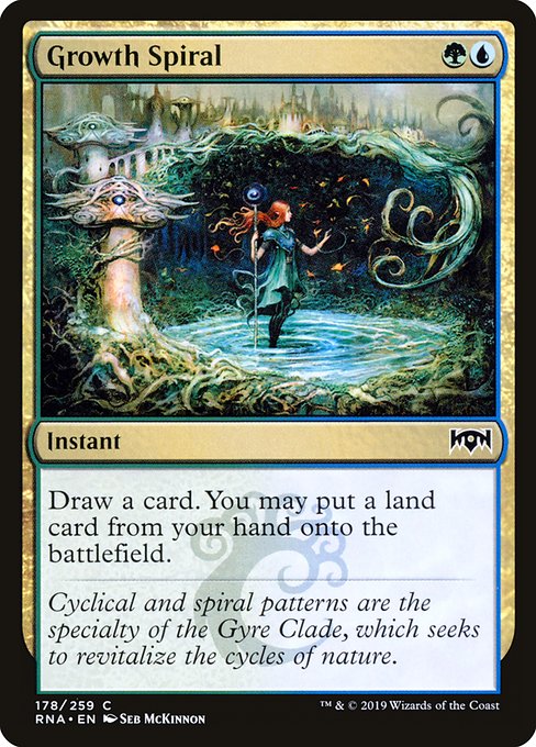 Draw a card. You may put a land card from your hand onto the battlefield.