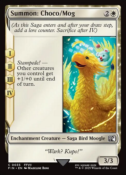 Summon: Choco/Mog (Foil)
