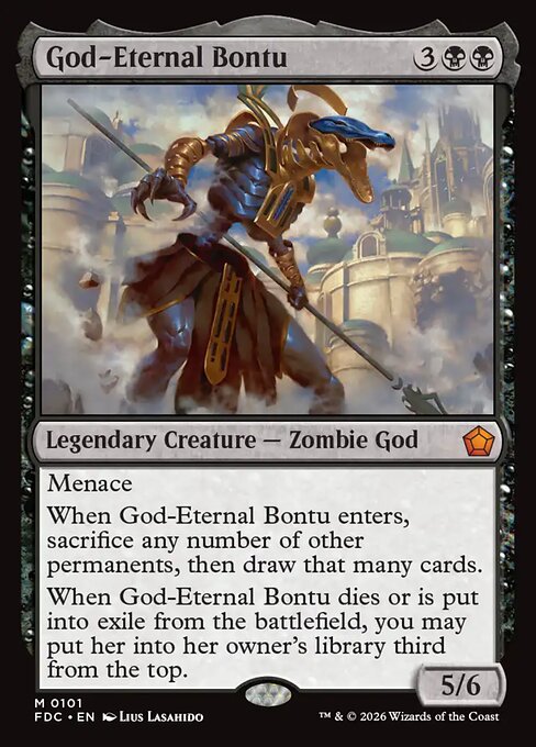 God-Eternal Bontu (Foil)