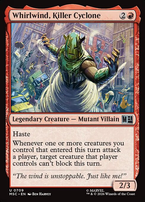 Whirlwind, Killer Cyclone (Foil)