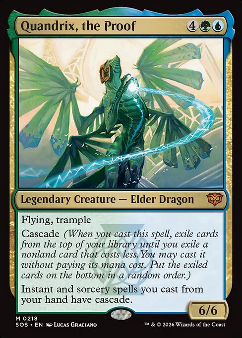 Quandrix, the Proof (Foil)