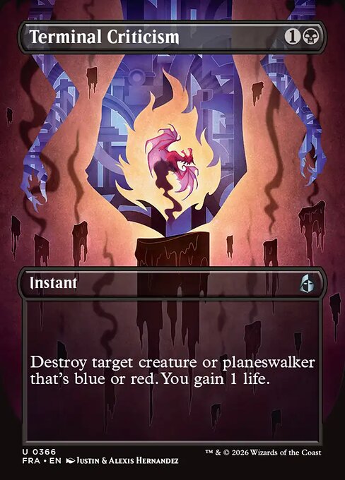 Terminal Criticism (Foil)