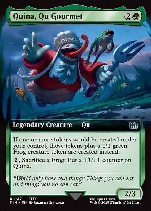 Quina, Qu Gourmet (Foil)