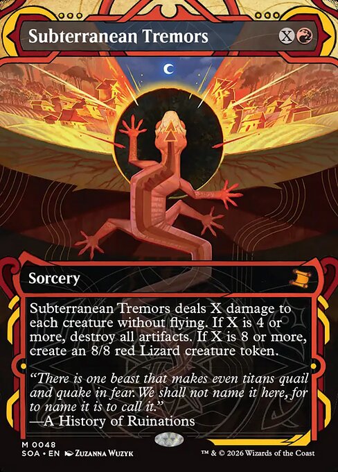 Subterranean Tremors (Foil)