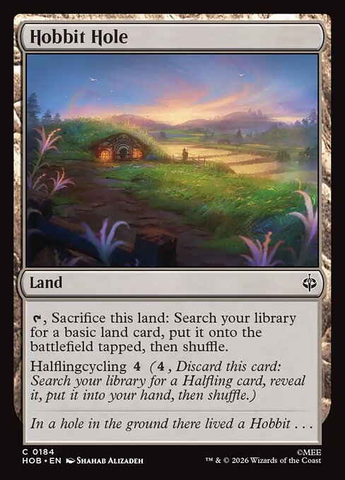 Hobbit Hole (Foil)