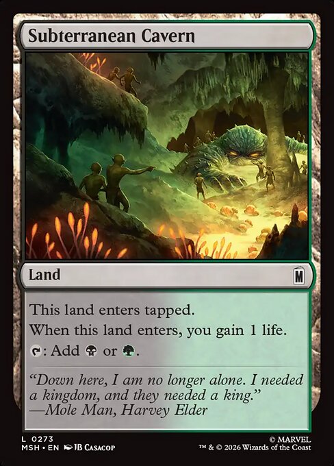 Subterranean Cavern (Foil)