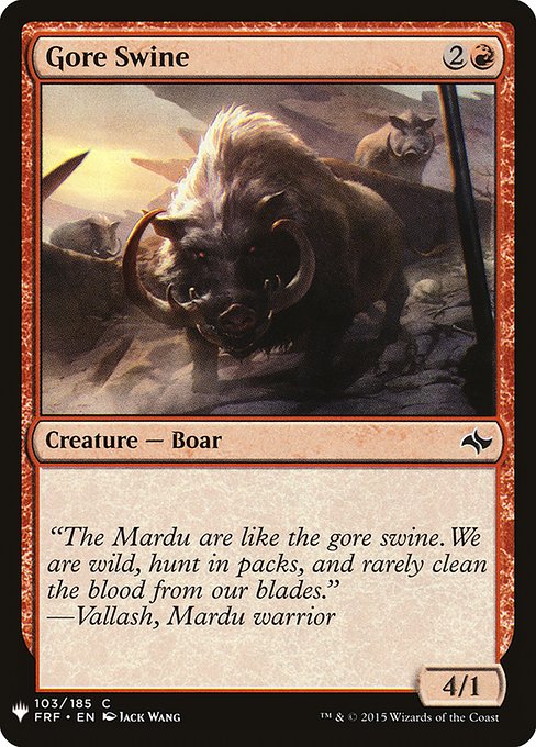Gore Swine (ES)