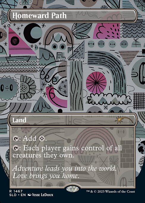 {T}: Add {C}.
{T}: Each player gains control of all creatures they own.