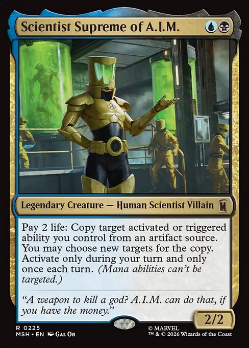 Scientist Supreme of A.I.M. (Foil)