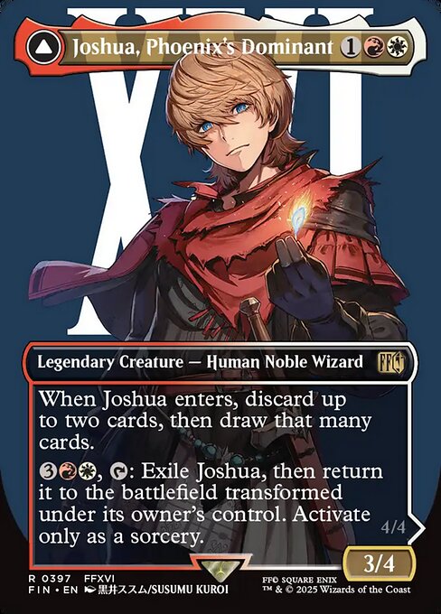 Joshua, Phoenix's Dominant // Phoenix, Warden of Fire (Foil)