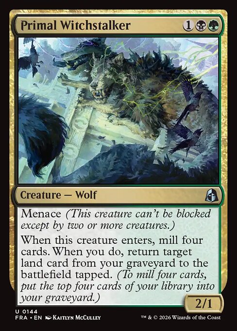 Primal Witchstalker (Foil)