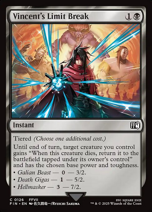 Vincent's Limit Break (Foil)