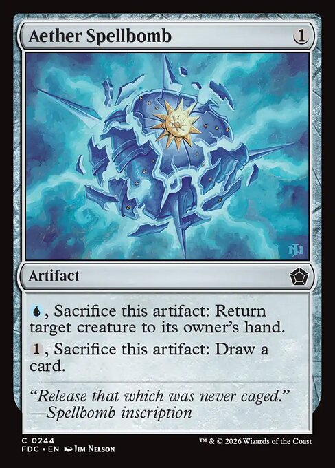 Aether Spellbomb (Foil)