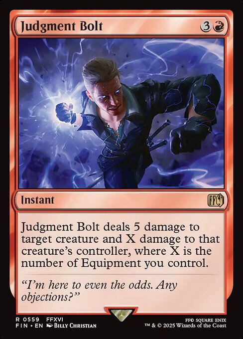 Judgment Bolt (Foil)
