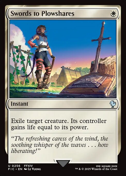 Swords to Plowshares (Foil)