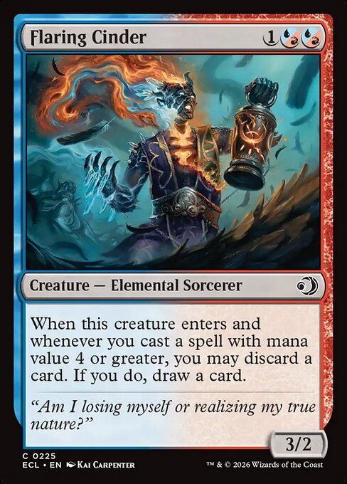 Flaring Cinder (Foil)