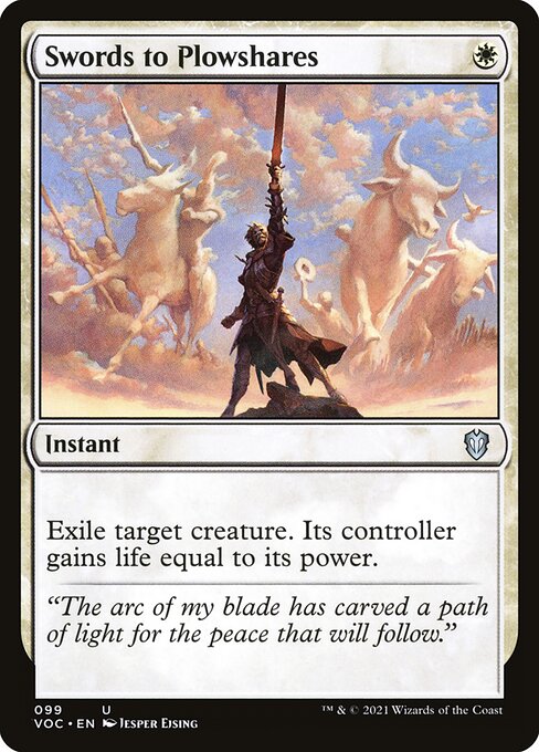 Exile target creature. Its controller gains life equal to its power.
