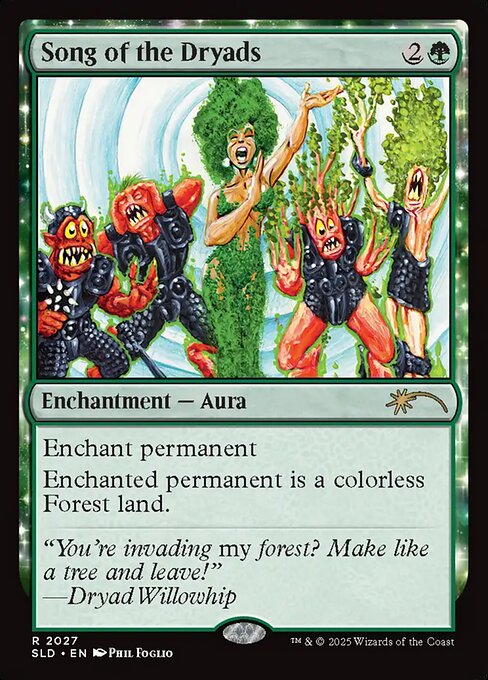 Song of the Dryads (Foil)