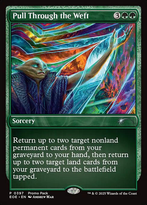 Pull Through the Weft (Foil)