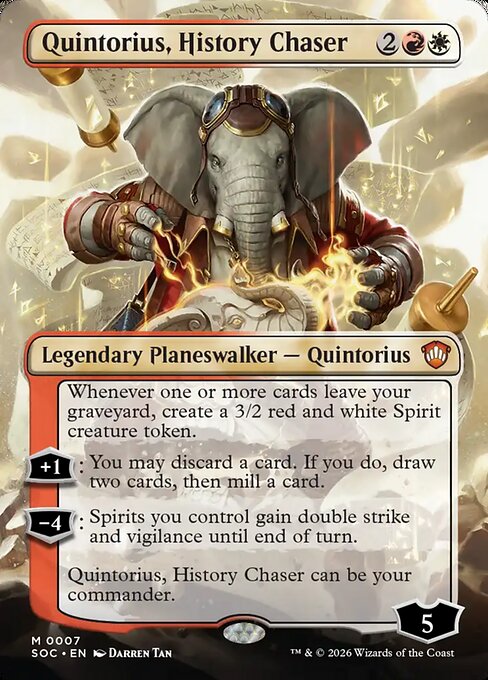 Quintorius, History Chaser (Foil)