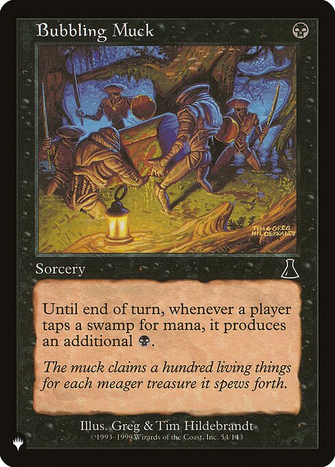 Until end of turn, whenever a player taps a Swamp for mana, that player adds an additional {B}.