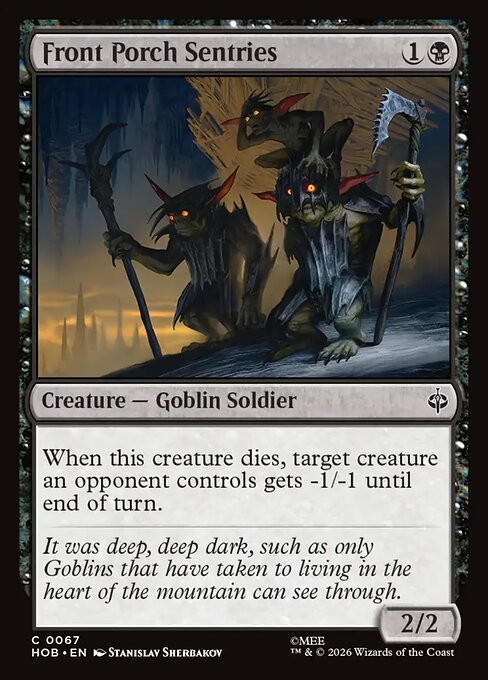 Front Porch Sentries (Foil)