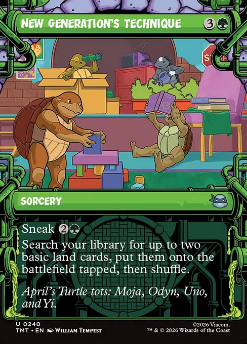 New Generation's Technique (Foil)