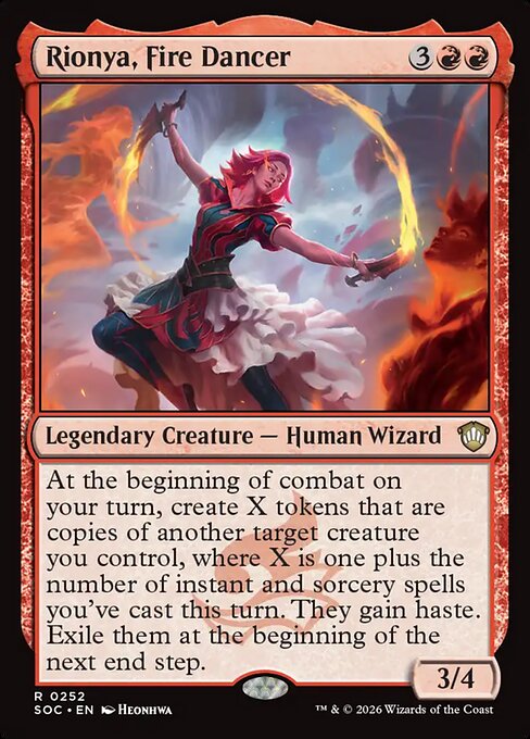 Rionya, Fire Dancer (Foil)