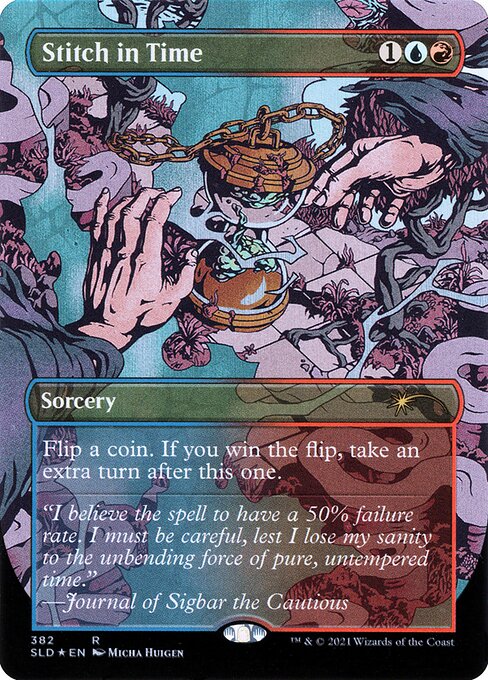 Flip a coin. If you win the flip, take an extra turn after this one.   Flip a coin. If you win the flip, take an extra turn after this one.