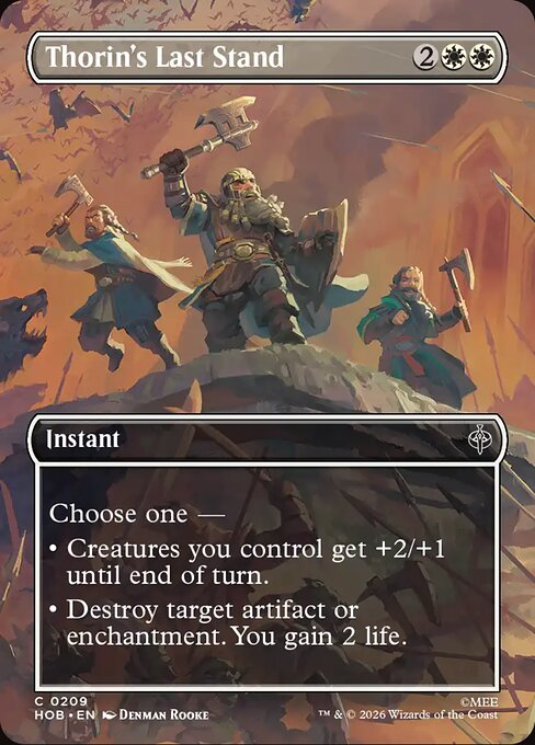 Thorin's Last Stand (Foil)