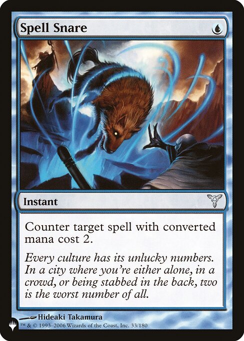 Counter target spell with mana value 2.
