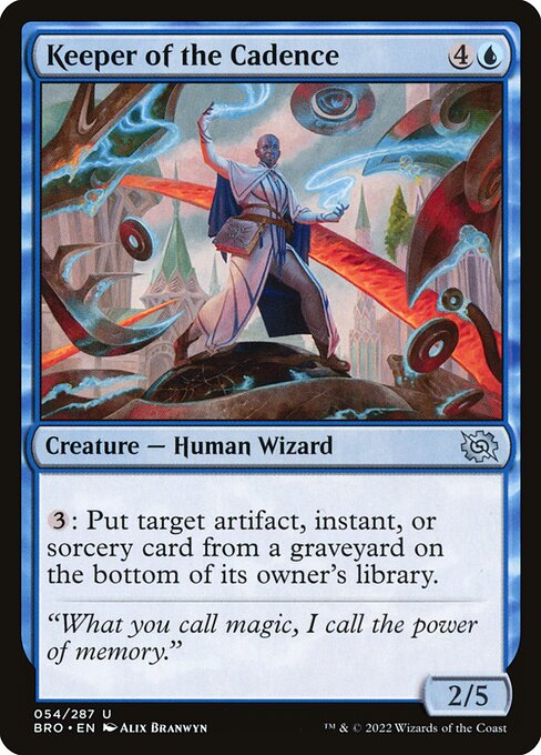 {3}: Put target artifact, instant, or sorcery card from a graveyard on the bottom of its owner's library.