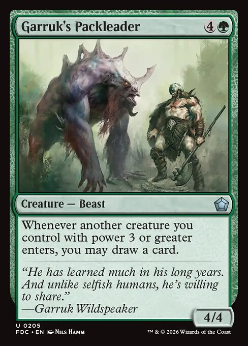 Garruk's Packleader (Foil)
