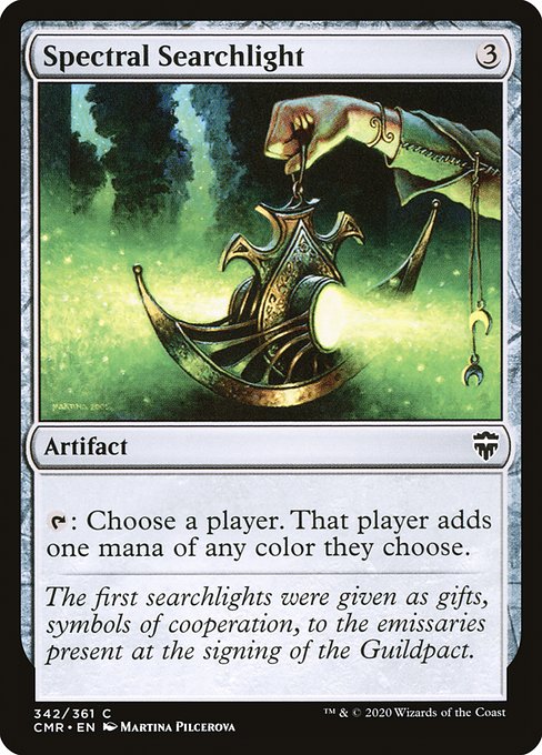 {T}: Choose a player. That player adds one mana of any color they choose.