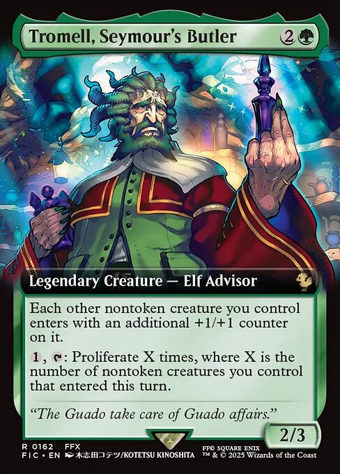 Tromell, Seymour's Butler (Foil)