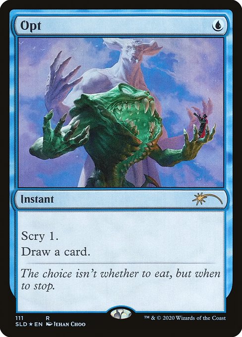 Scry 1.
Draw a card.