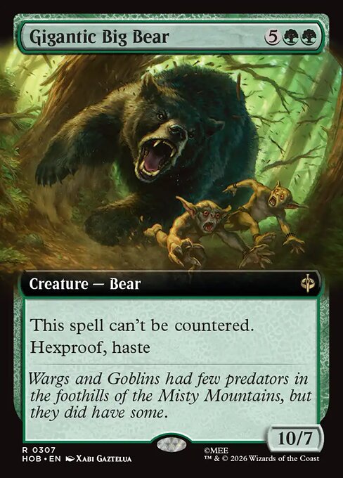 Gigantic Big Bear (Foil)