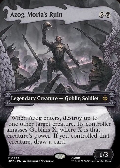 Azog, Moria's Ruin (Foil)