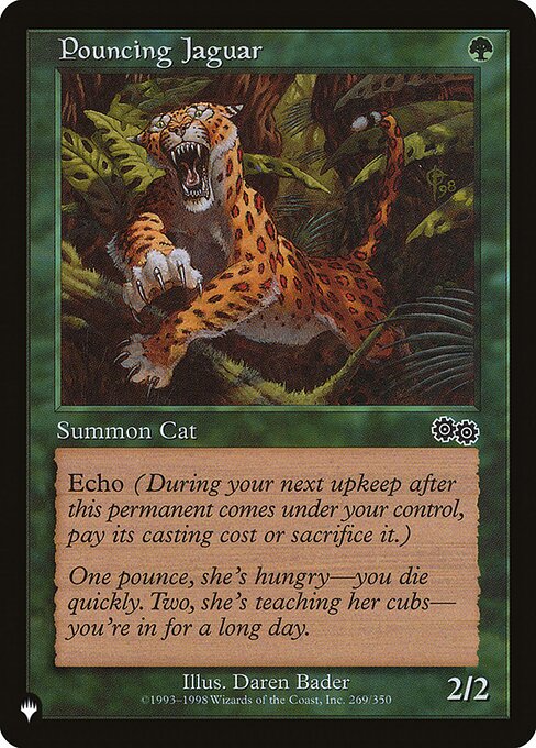 Echo {G} (At the beginning of your upkeep, if this came under your control since the beginning of your last upkeep, sacrifice it unless you pay its echo cost.)