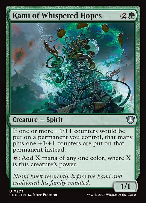 Kami of Whispered Hopes (Foil)