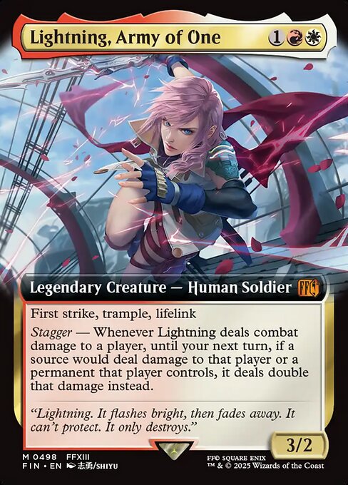 Lightning, Army of One (Foil)