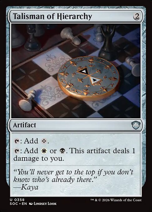 Talisman of Hierarchy (Foil)